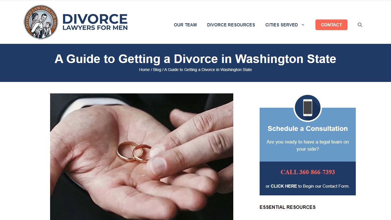 A Guide to Getting a Divorce in Washington State - Divorce Lawyers for Men